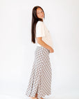 Riley Plaid Maxi Skirt