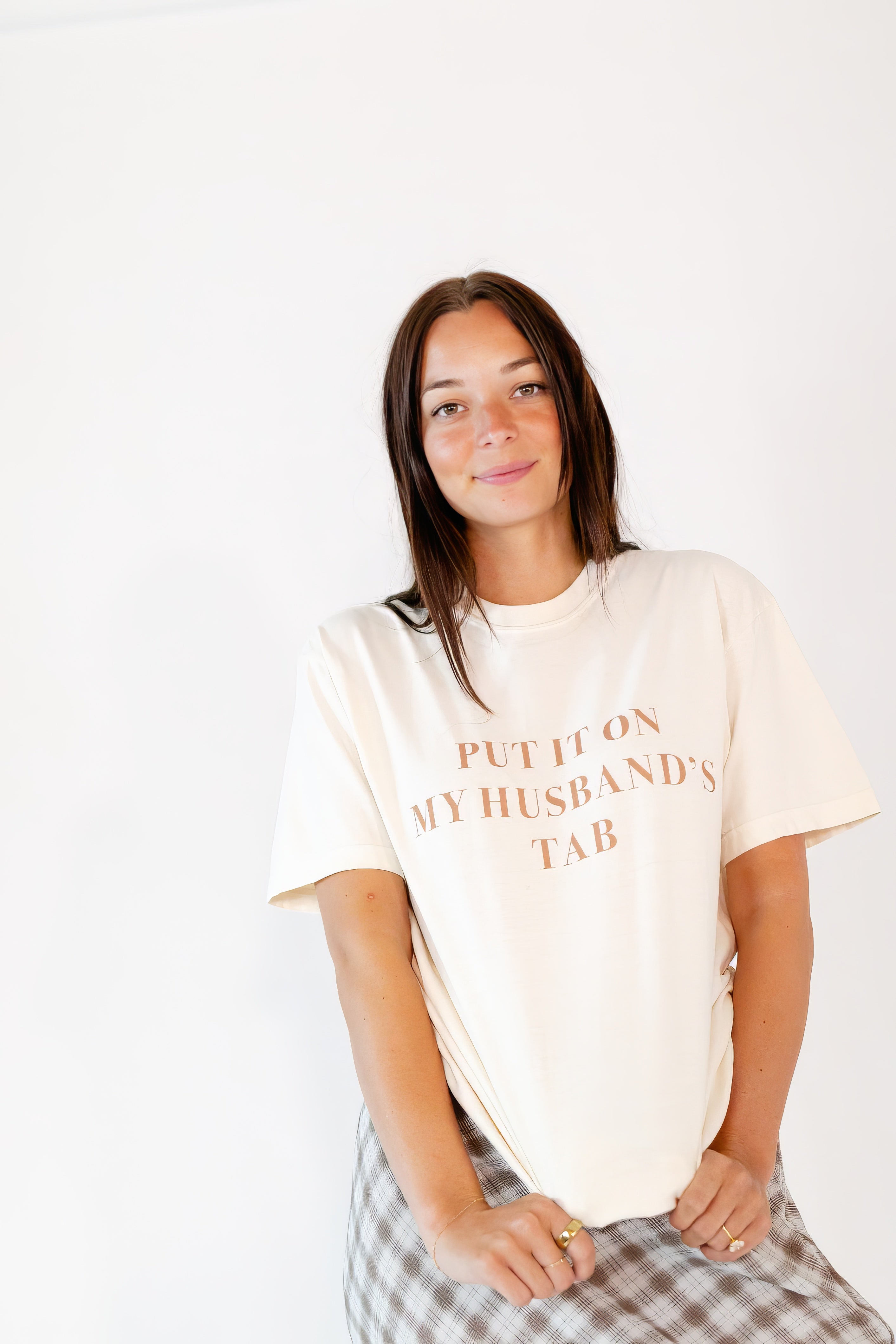 Put It On My Husband's Tab Tee