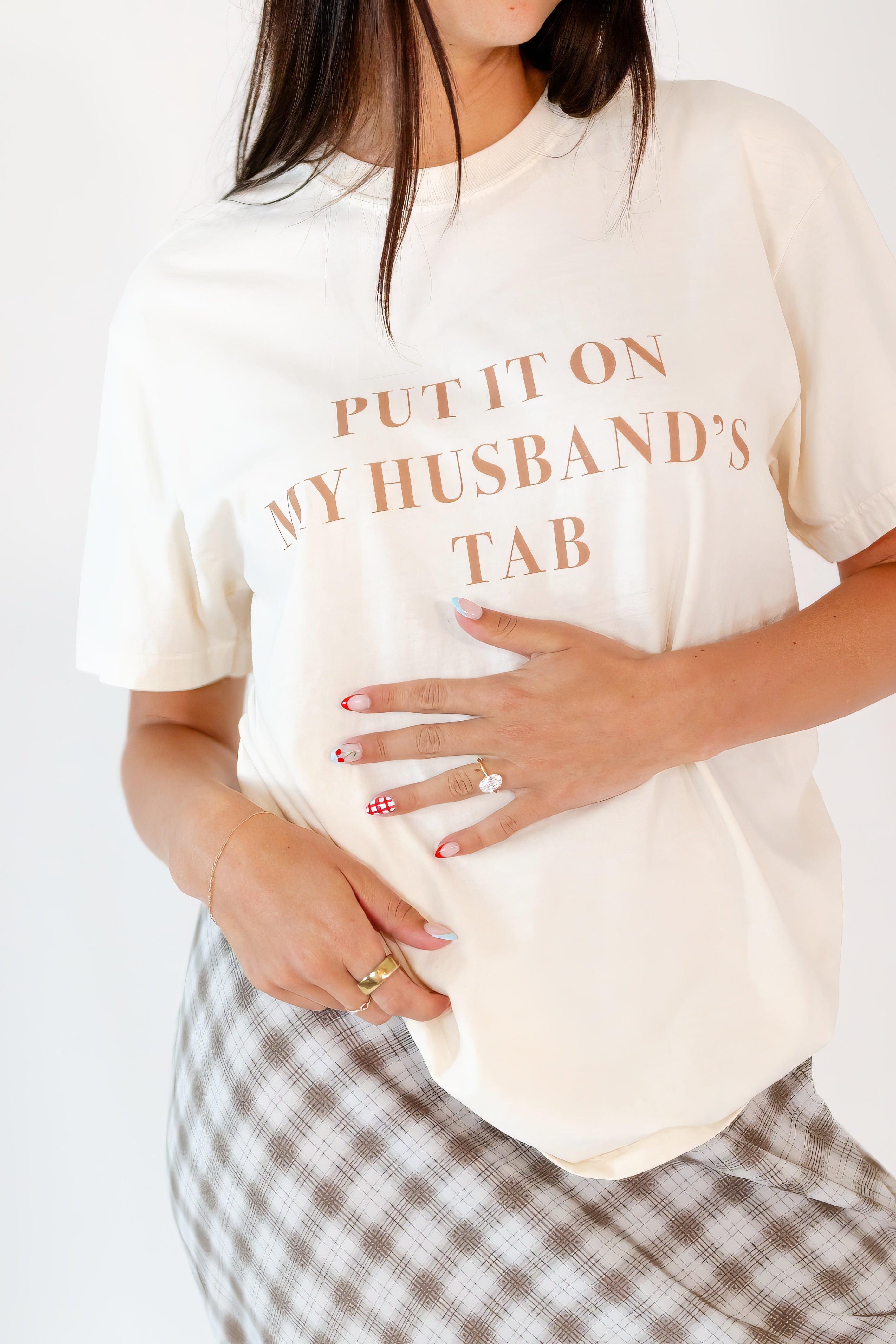Put It On My Husband's Tab Tee