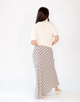 Riley Plaid Maxi Skirt