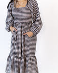 Anna Gingham Dress