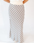 Riley Plaid Maxi Skirt