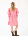 Francesca Ribbon Tie Waist Dress