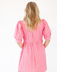 Francesca Ribbon Tie Waist Dress