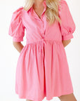 Francesca Ribbon Tie Waist Dress