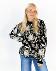 Niki Jacquard Sweater