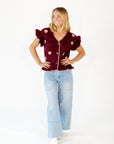Joey Crochet Floral Cardigan
