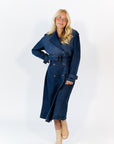 Hannah Denim Trench