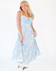 Roxanne Lace Detail Maxi Dress