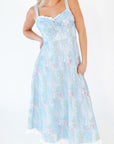 Roxanne Lace Detail Maxi Dress