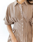 Tilla Gingham Maxi Dress