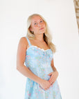 Roxanne Lace Detail Maxi Dress