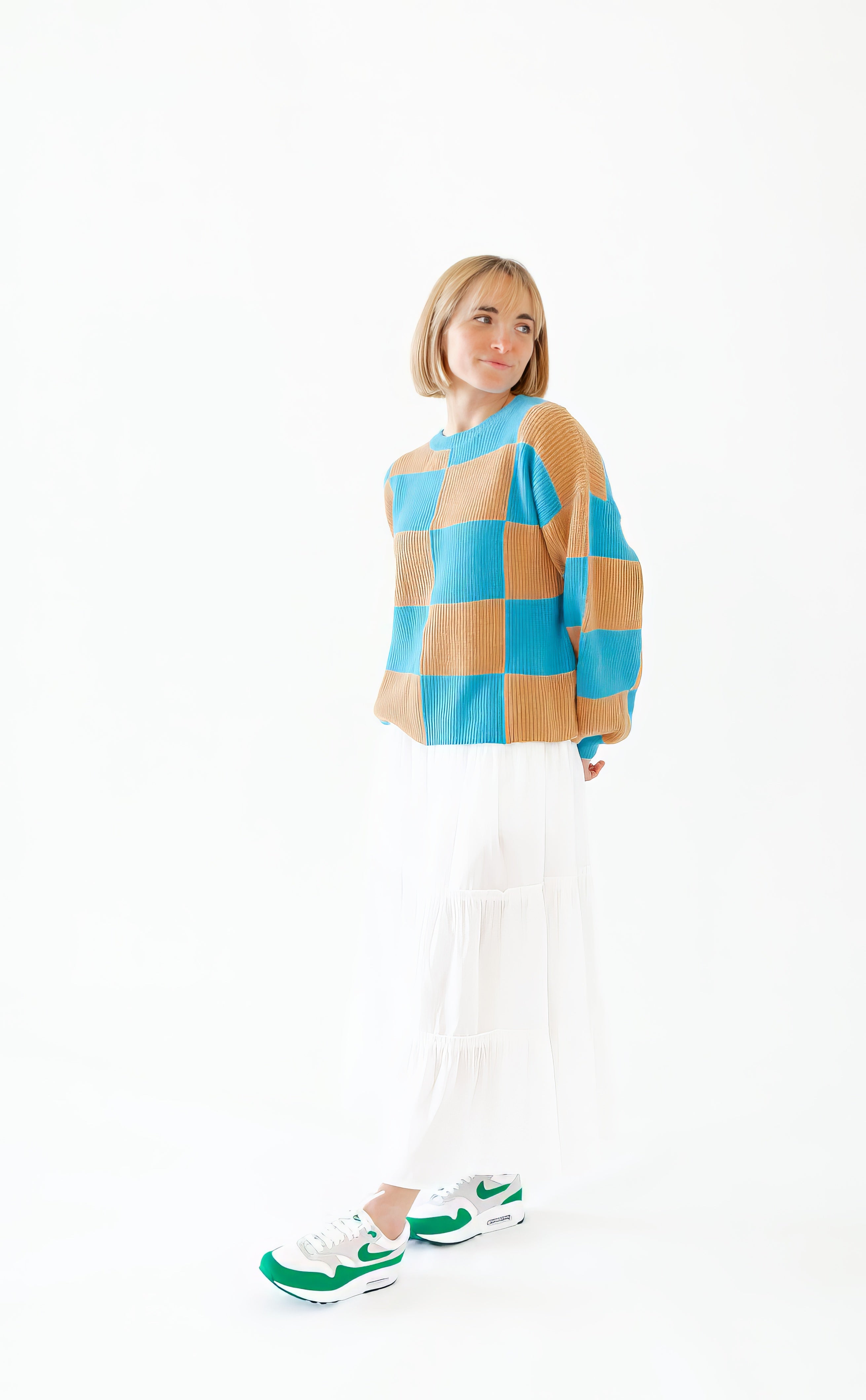 Devereux Checkered Sweater