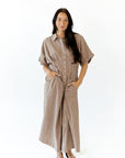 Tilla Gingham Maxi Dress