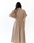 Tilla Gingham Maxi Dress