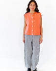Andi Striped Pants · Navy
