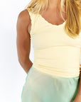 Jay Scalloped Edge Tank