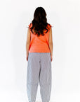 Andi Striped Pants · Navy