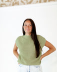 Orla Crochet Short Sleeve Top