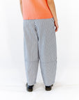 Andi Striped Pants · Navy
