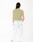 Orla Crochet Short Sleeve Top