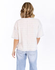 Whiley Striped Henley Tee