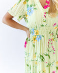 Elaine Floral Midi Dress