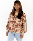 Chloe Floral Pullover