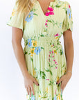 Elaine Floral Midi Dress