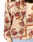 Chloe Floral Pullover