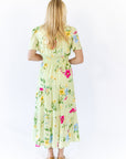 Elaine Floral Midi Dress