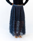 Blaire Plaid Ruffle Skirt