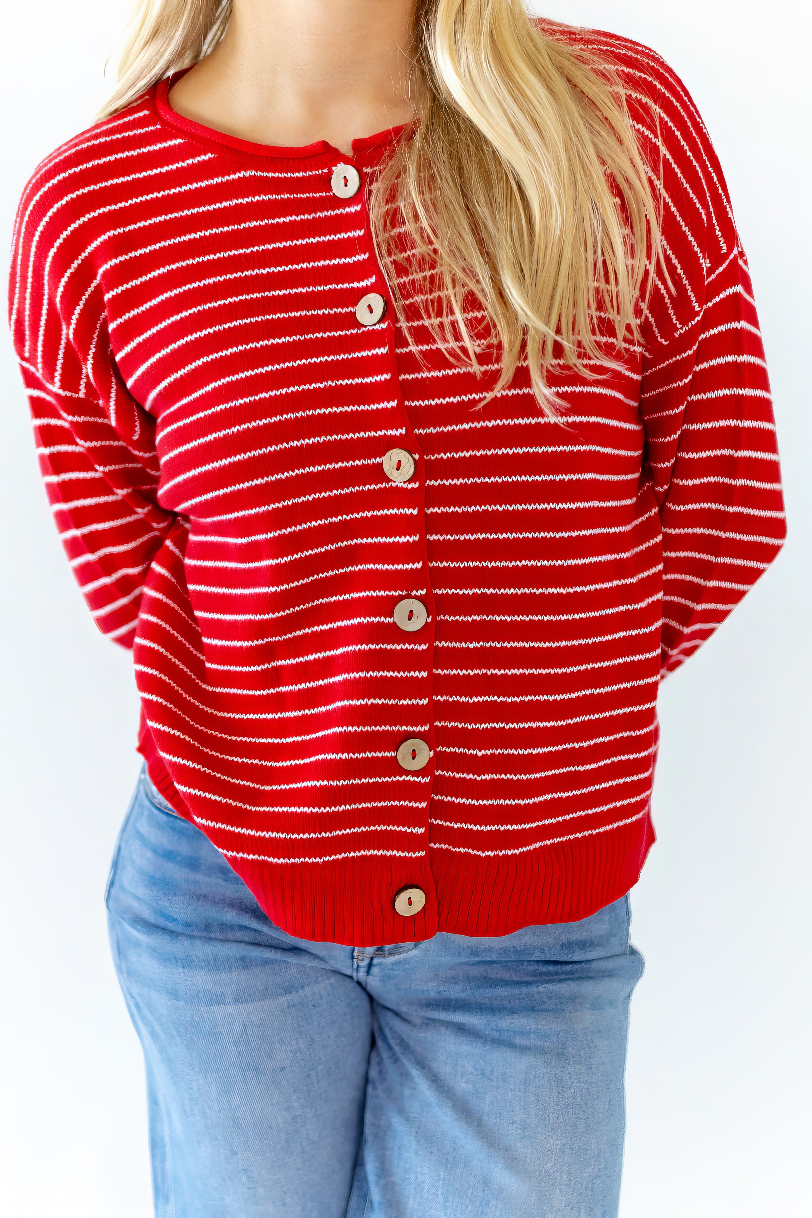 トップス andequal unique button cardigan red トップス andequal unique button cardigan red Amazon.com: Women's