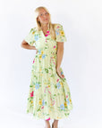 Elaine Floral Midi Dress