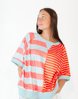 Tilda Mixed Stripe Top
