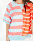 Tilda Mixed Stripe Top