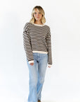 Lang Striped Sweater
