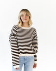 Lang Striped Sweater