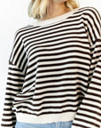 Lang Striped Sweater