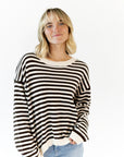 Lang Striped Sweater