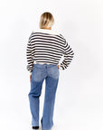 Volcan Striped Half-Zip
