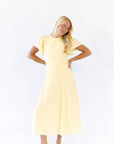 Enza Flutter Sleeve Dress