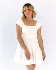 Sylvie Bubble Hem Mini Dress