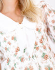 Ganni Oversized Collar Dress