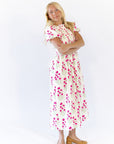 Tabbie Floral Midi Dress