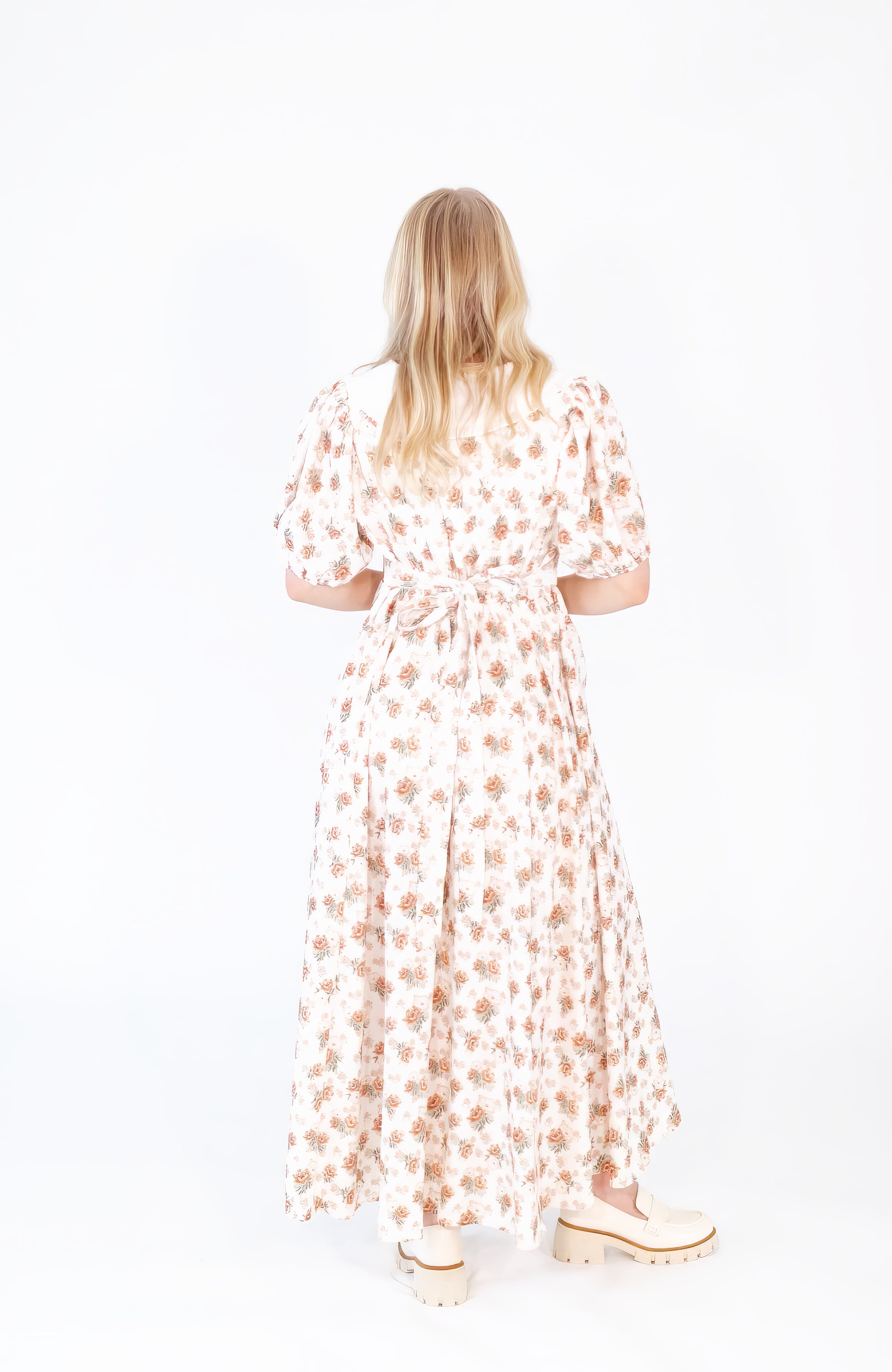 Ganni Oversized Collar Dress