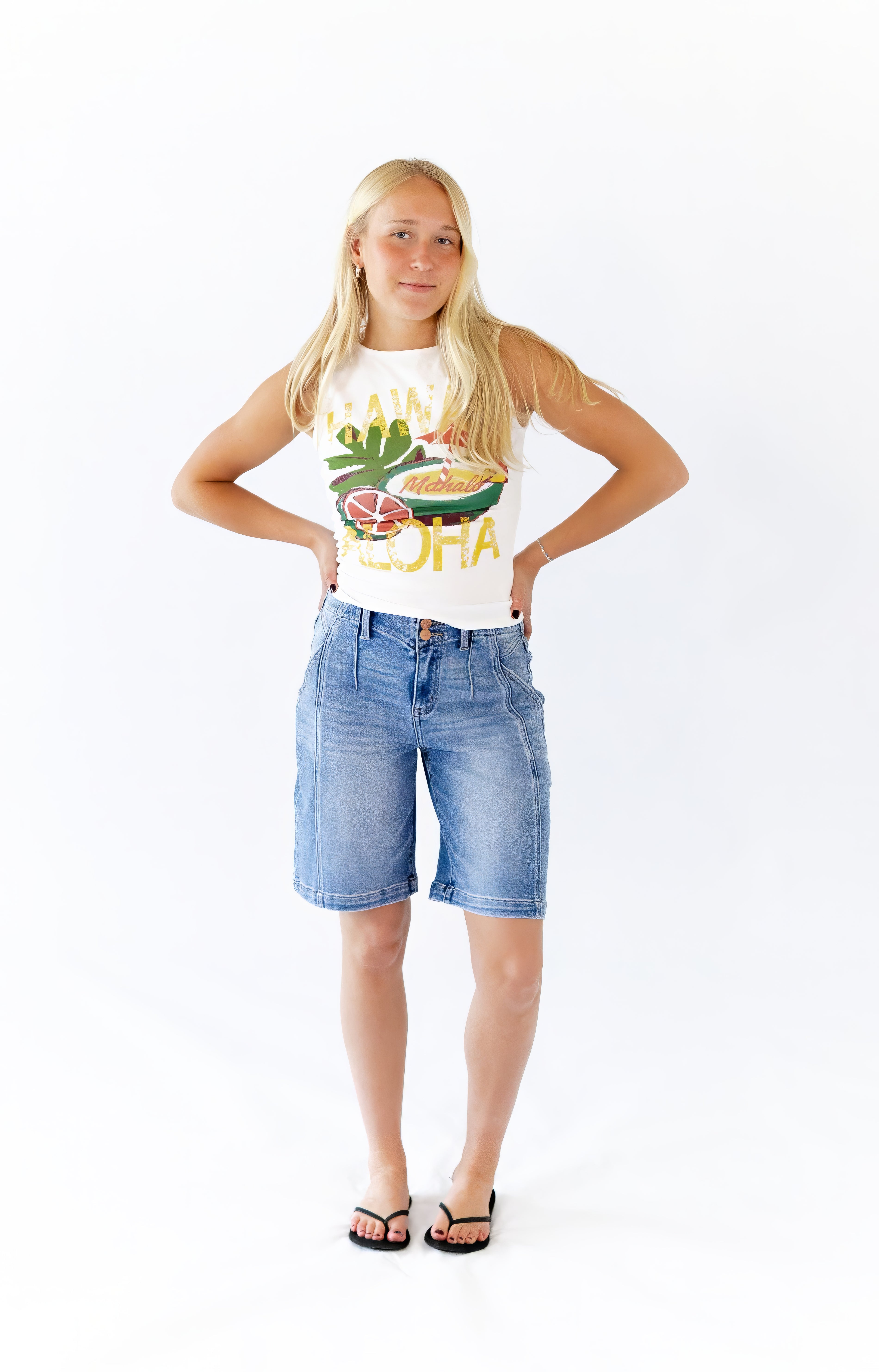 Aloha Graphic Tank – Twirl Boutique Aloha Graphic Tank – Twirl Boutique