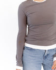 Avi Layered Look Tee