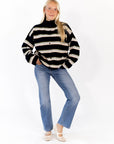 Shawn Rolled Neck Cardigan