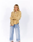 Nadia Cropped Trench Coat